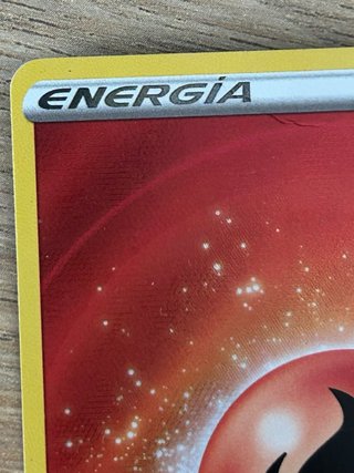 Carta Pokémon Energía Fuego 153/159