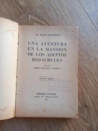 Aventura en la mansión de los adeptos rosacruces
