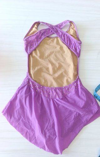 Maillot patinaje artístico talla 8