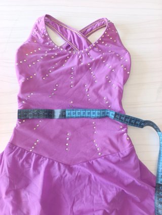 Maillot patinaje artístico talla 8