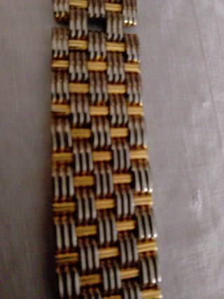 Reloj  Acero y Dorado
