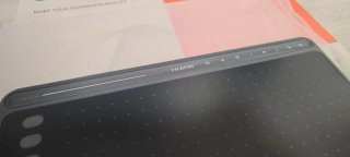 Tableta Gráfica Huion HS611 Negra/Gris