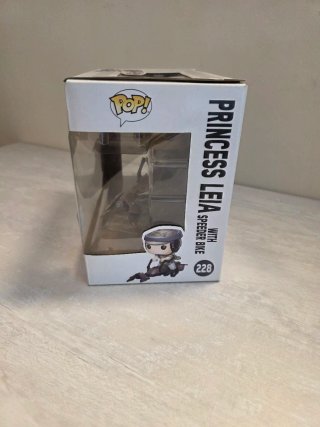 Funko Star Wars 228 Princess Leia Speeder Bike