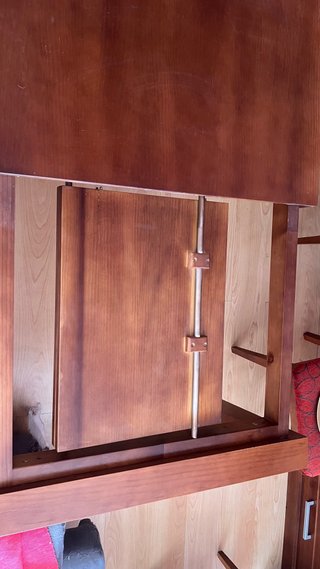 Mesa de comedor de madera extensible