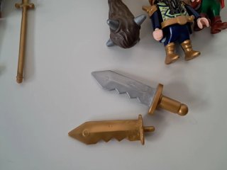 Playmobil Enanos con Troll y accesorios
