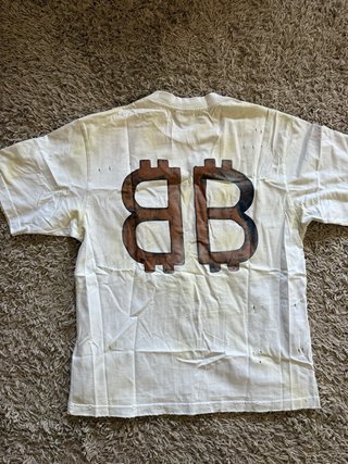 Maglia Balenciaga BB Bitcoin Vintage