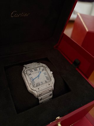 Cartier Santos Diamantes