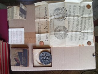 Medalla RMS Lusitania 1915 Original de Época