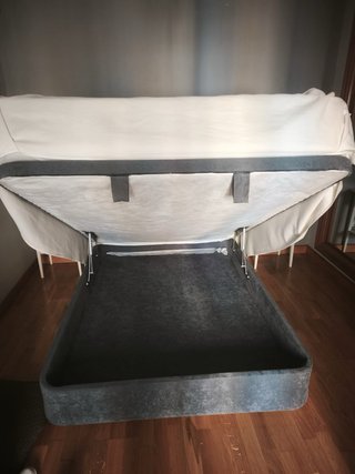 Canapé 135x190 cm y sofá