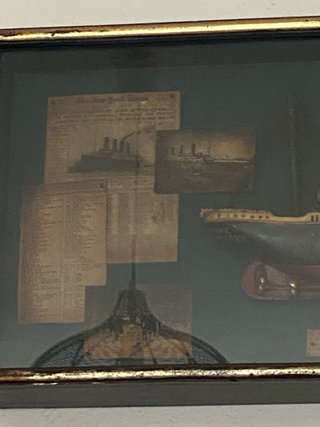 Cuadro decorativo del Titanic