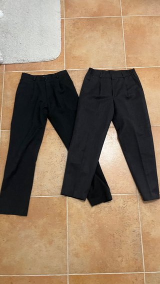 Pack 2 pantalones colegio talla 14