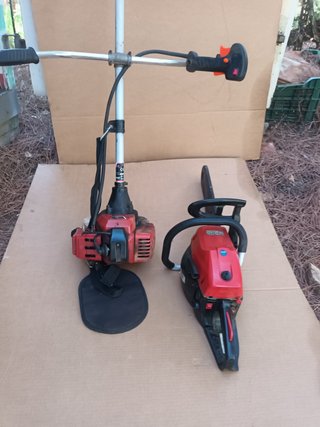 Desbrozadora y Motosierra