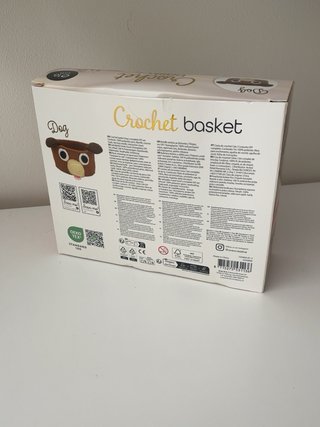Kit Crochet Cesta Perro DIY Completo