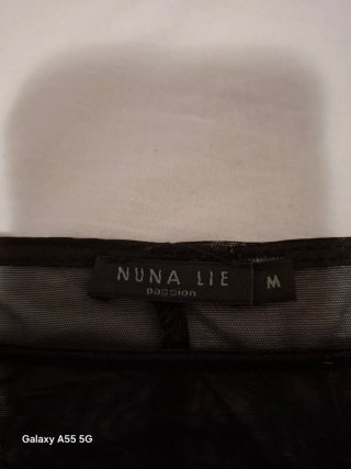 Nuna Lie Maglia Beige/Nero Pizzo
