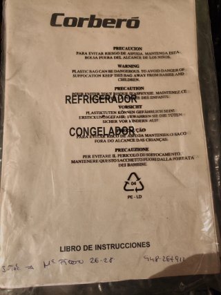 Frigorífico Corbero Blanco