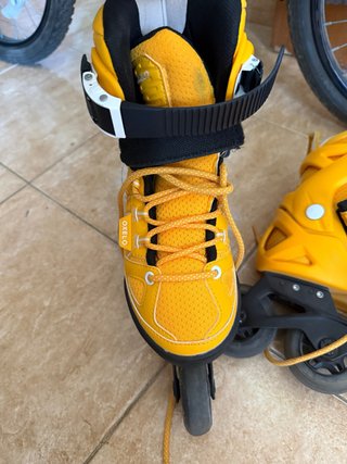 Patines en línea Oxelo amarillos