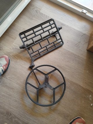 Pedal y Rueda Máquina Coser Alfa