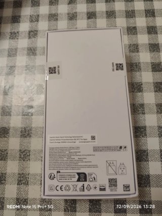 Xiaomi Redmi Note 15 5G 8+256GB Negro