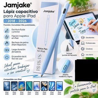 Jamjake Lápiz capacitivo para Apple iPad 2018-202