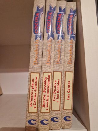 Enciclopedia 4 libros cocina