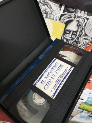 VHS Il mostro che uccide Vincent Price