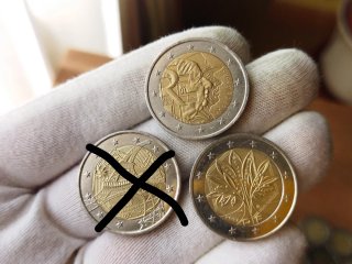 Moneda 2 Euros conmemorativas. Precio unidad