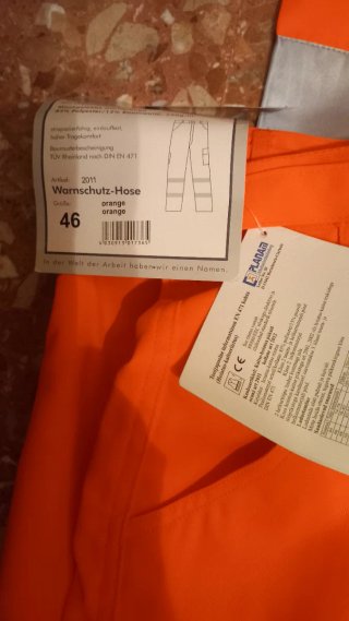 Lote pantalón y chaleco trabajo PLANAIN Talla 46/5