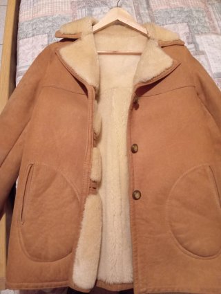 Chaqueta de piel vintage