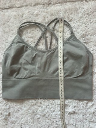 Top Deportivo Negro y Verde