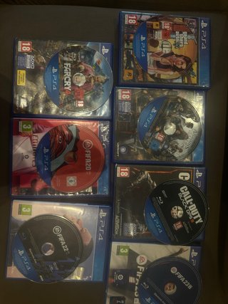 PS4 Juegos: FIFA, Far Cry, GTA, Call of Duty