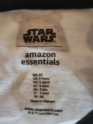 T-shirt Star Wars personaggi