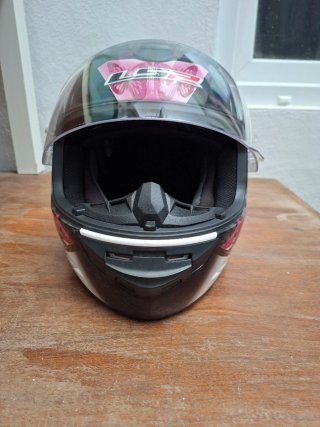 Casco Moto Integral Mujer LS2 T.M Mariposas