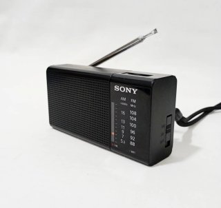 Radio Sony Portátil AM/FM Negra