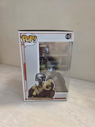 Funko Star Wars 416 Mandalorian & Chield on Bantha