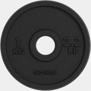 3 discos de pesas 1kg