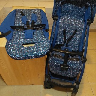 Silla de paseo Tuc Tuc azul