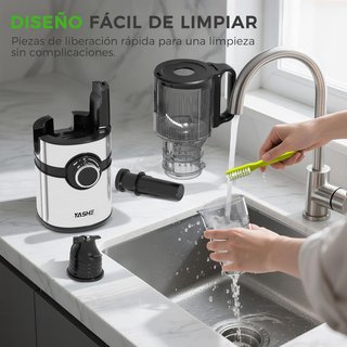 SIN ABRIR Kit Extractor de Zumo y Verduras 200W
