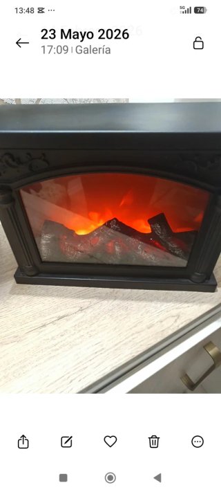 Chimenea decorativa 30x12