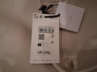 Chaquetón doble faz Tintoretto reversible nuevo