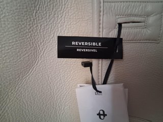 Chaquetón doble faz Tintoretto reversible nuevo