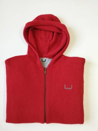 Sudadera Adolfo Dominguez Lana Hombre Roja