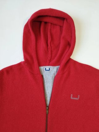 Sudadera Adolfo Dominguez Lana Hombre Roja