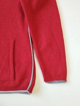 Sudadera Adolfo Dominguez Lana Hombre Roja