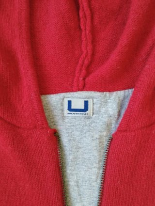 Sudadera Adolfo Dominguez Lana Hombre Roja