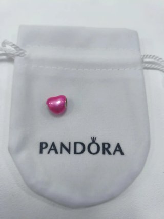 Charm Corazón Rosa Pandora