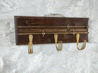 Perchero Vintage Madera y Metal