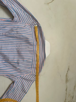 Camicia Fred Perry Donna S Azzurra Righe