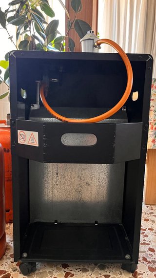 Estufa gas butano Orbegazo + 2 botellas