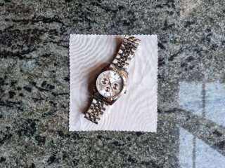 Reloj SKYLINE Plata y Blanco