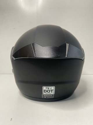 : Casco Moto Modular ORZ Negro Mate Talla S